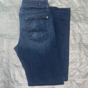 Men’s dark blue 7 for All Mankind jeans 34x32